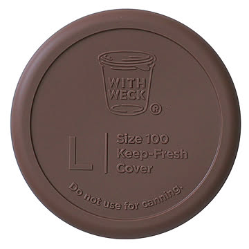 シリコンキャップ L サイズ WECK  ウェック ガラスキャニスター