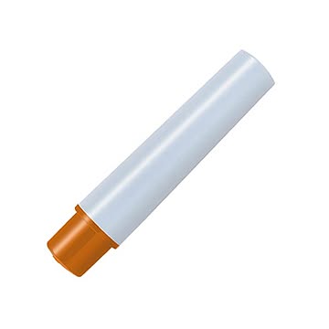 （まとめ） ゼブラ 油性マーカー マッキーケア極細つめ替え用インクカートリッジ オレンジ RYYTS5-OR 1パック（2本） 【×50セット】