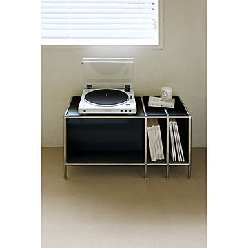 The Frigg モジュール家具 M480 TT【Bauhaus Japan】レコードプレーヤー棚/ディスプレイ棚/収納棚
