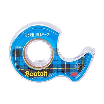 （まとめ） 3M スコッチ あとではがせるテープ18mm×7m CA18-DS 1個 【×30セット】