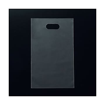 (まとめ) TANOSEE CPP手提袋(小判抜きタイプ) A4 ヨコ230×タテ380×厚さ0.05mm 1パック(50枚) 【×3セット】