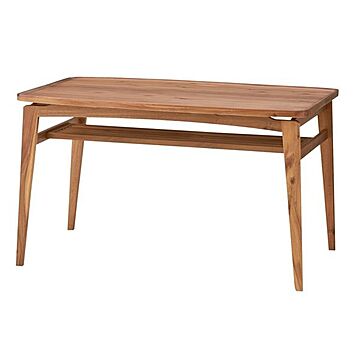 木目調ダイニングテーブル/リビングテーブル  木製 天然木/アカシア NET-721T