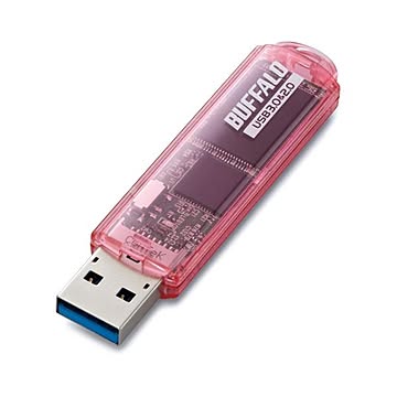 まとめバッファロー USB3.0対応USBメモリー スタンダードモデル 16GB ピンク RUF3-C16GA-PK 1個×2セット