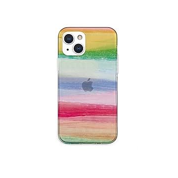 AKAN ソフトクリアケース for iPhone 13 海の波 トロピカル AK20987i13
