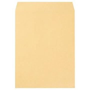 (まとめ) 寿堂 FSCクラフト封筒 角3 85g／m2 525 1パック（100枚） 【×5セット】