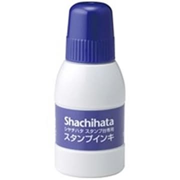 （まとめ）シヤチハタ 補充インキ 小 SGN-40-B 藍×10セット