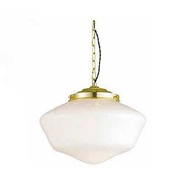 East college-pendant（L） イーストカレッジペンダント（L）(LED球付属) AW-0455E 天井照明 ペンダントライト ガラスシェード アメリカン レトロ