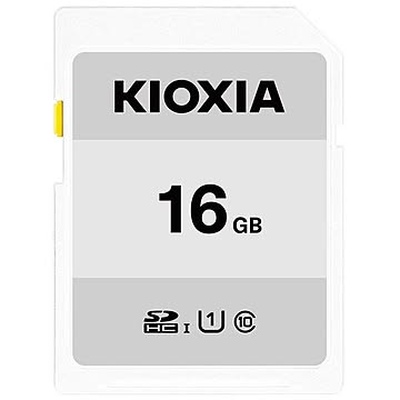 KIOXIA UHS-I対応 Class10 SDHCメモリカード 16G KSDB-A016G