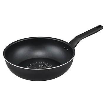 ダイヤモンドコートフライパン炒め鍋 ガス火専用28cm VDG-W28 ブラックメタリック