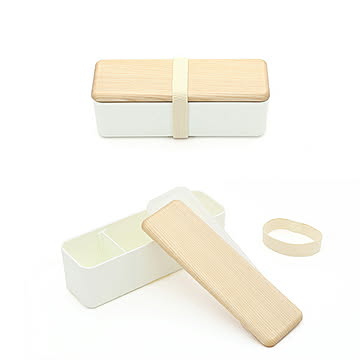 木蓋のお弁当箱 スリム セン 400ml / BENTO STORE 三好製作所 0601-0060