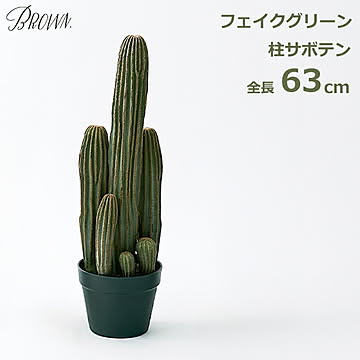 柱サボテン ポット63cm  / Farm＆Brown フェイクグリーン