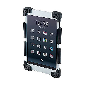 サンワサプライ 耐衝撃シリコンケース(7?8インチ) PDA-TABH5BK 管理No. 4969887743652