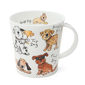 ダヌーン マグカップ CAIRNGORM 犬の暮らし A DOG'S LIFE Dunoon Mug