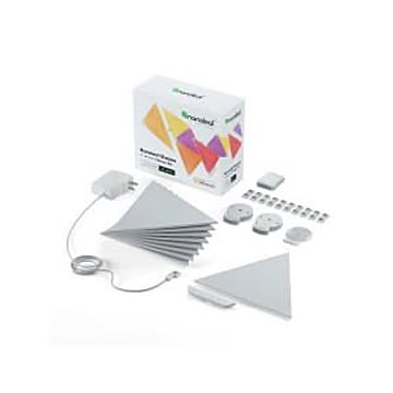 Nanoleaf Shapes トライアングルライトパネルスターターキット 9パネル マルチカラー