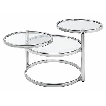 リビングテーブル 組立式 LT-77 幅590(1380)x奥行500(845)x高さ435mm 桜屋工業