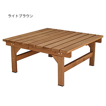 デッキ 組立式 ユニット縁台ベンチ hiyori ひより DE-8788 幅870x奥行880x高さ400mm 住まいスタイル