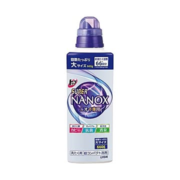 （まとめ）ライオン トップSUPER NANOX ニオイ専用660g 本体（×30セット）