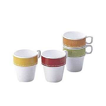 スタックマグカップ（陶器） カラーアソート/指定不可 12個セット 1079
