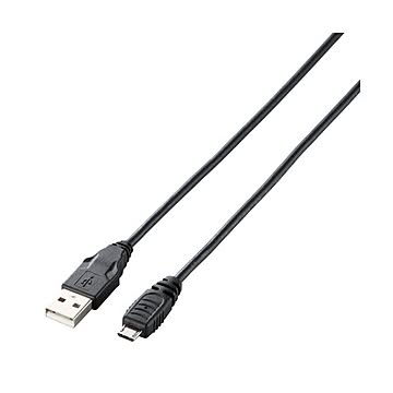 まとめエレコム micro-USBケーブルAオス-MicroBオス ブラック 1.0m MPA-AMB10BK 1本×5セット