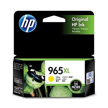（まとめ）HP HP965XL インクカートリッジ イエロー 3JA83AA 1個【×5セット】