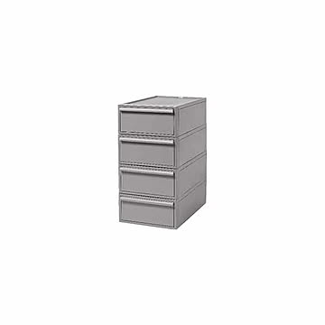 like-it ライクイット Closet system クローゼットシステム 引出し(S) 4個組 CS-D1 4P 衣類収納 引き出し収納 押し入れ収納 クローゼット収納 収納ケース 収納ボックス