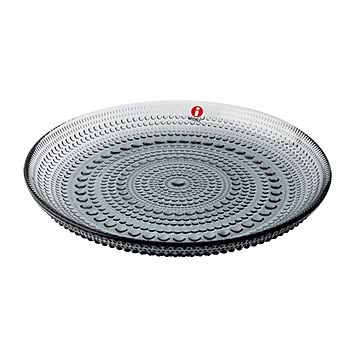 iittala(イッタラ) II005923 Kastehelmi Plate grey 17cm カステヘルミ プレート皿 ≪北欧食器≫