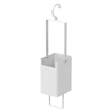 tower タワー (山崎実業) 衣類クリーナーツール収納ホルダー Garment Care Tool Holder ブラシ 毛玉取り クローゼット ハンガー 隙間 収納 消臭