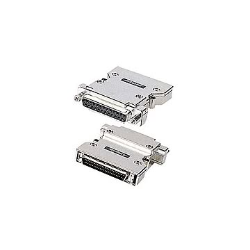 (まとめ)サンワサプライ SCSIアダプタ AD-D25P50K×2セット