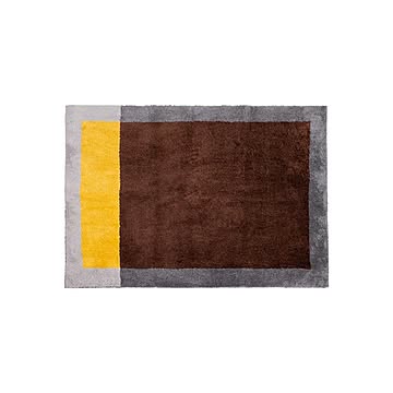 【BRID】FRAME BLOCK HOOK RUG  100×140