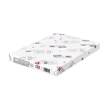 （まとめ）TANOSEE αエコペーパータイプFC B5 標準 80g 1冊(250枚) 【×20セット】