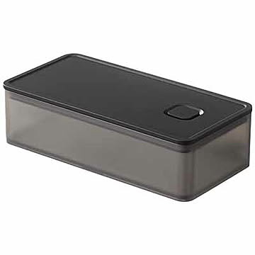 tower タワー(山崎実業) バルブ付き密閉保存容器（ワイドサイズ）PUSH-TOP AIRTIGHT FOOD CONTAINER フードストッカー フードコンテナー フードキャニスター 弁当箱