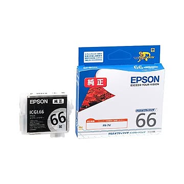 （まとめ） エプソン EPSON インクカートリッジ グロスオプティマイザ ICGL66 1個 【×5セット】