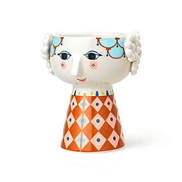BJORN WIINBLAD エヴァ キャンドルホルダー 9.5cm テラコッタ