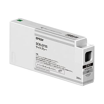 エプソン インクカートリッジライトグレー 350ml SC9LGY35 1個