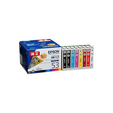純正品 EPSON エプソン インクカートリッジ/トナーカートリッジ IC8CL53 8色パック