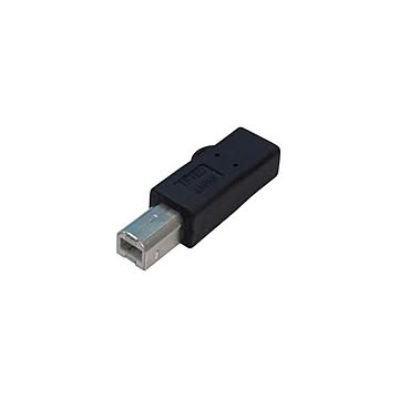 (まとめ)変換名人 変換プラグ USB B(オス)→microUSB(メス) USBBA-MCB×10セット