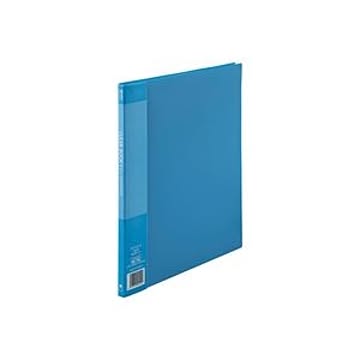 (業務用20セット) ジョインテックス クリアファイル/ポケットファイル 【A4/タテ型 1冊入り】 10ポケット 青 D046J-BL