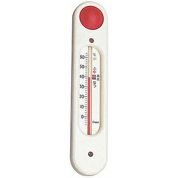 EMPEX 吸盤付 浮型 湯温計 元気っ子 TG-5101 ホワイト 管理No. 4961386051009