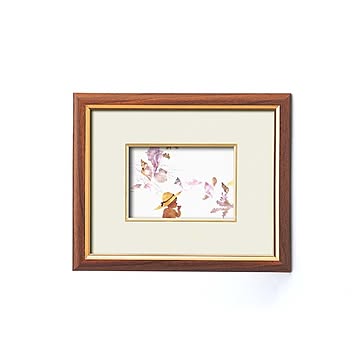 スタンド式フレーム 壁掛け可能 ■いわさきちひろ1500フレーム 貝がらと少年