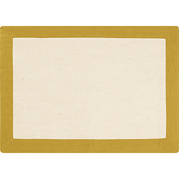 【BRID/ブリッド】Olika LINEN FRAME RUG 50×70 オリカ リネン フレームラグ