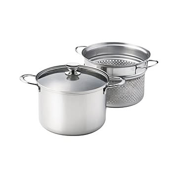 三層鋼パスタポット22cm K20803926