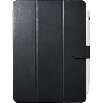 バッファロー iPad 10.2用3アングルレザーケース ブラック BSIPD19102CL3BK