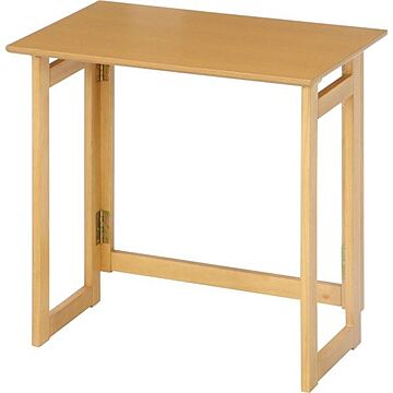 木目調 フォールディングテーブル/折りたたみテーブル 単品  幅70cm 『ミラン』
