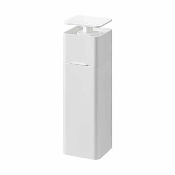 tower タワー (山崎実業) 片手で出せるマグネットディスペンサー Magnetic Push Soap Dispenser 洗剤ディスペンサー　アルコールディスペンサー スポンジ キッチン