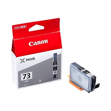 （まとめ） キャノン Canon インクタンク PGI-73GY グレー 6399B001 1個 ×5セット
