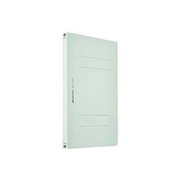 (業務用20セット) フラットファイル/紙バインダー 【A4/2穴 10冊入り】 タテ型 ブルー(青) D017J-BL