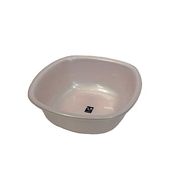 シンカテック 洗面器 湯桶 角型 シルバーピンク