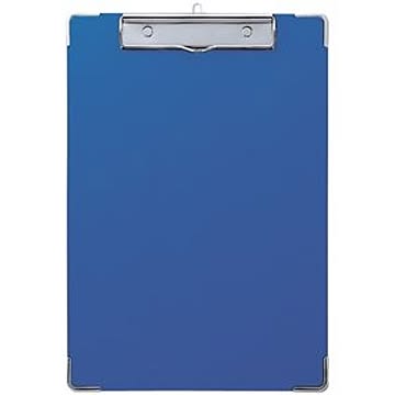 （まとめ） セキセイ カラー用箋挟 A4タテ Y-56C-10ブルー 1枚 ×15セット