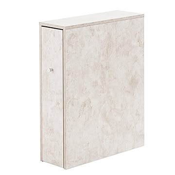 トイレ収納 トイレラック トイレットペーパーホルダー 目隠し 引き出し スリム 北欧 モダン シンプル 木目 BLL-300