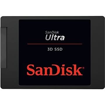 サンディスク ウルトラ 3D ソリッドステートドライブ 250GB SDSSDH3-250G-J25
